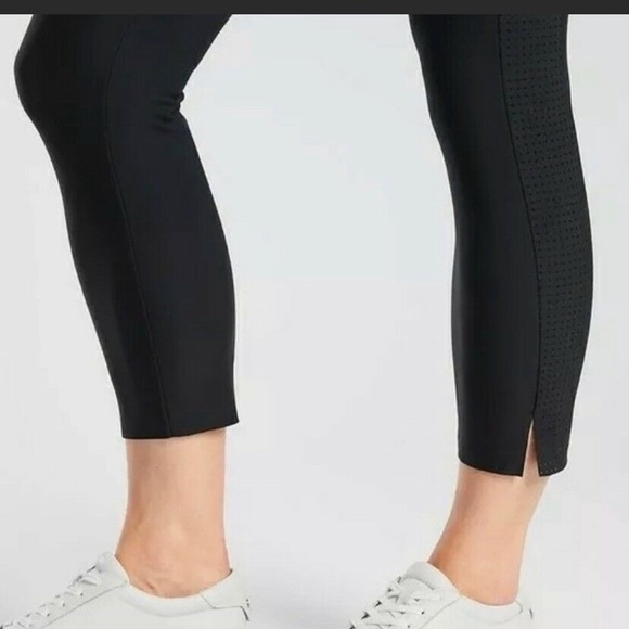 NWT ATHLETA STELLAR CROP PANT BLACK - Picture 3 of 5
